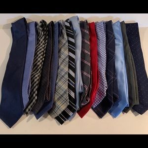 Lot of 15 Designer men’s ties